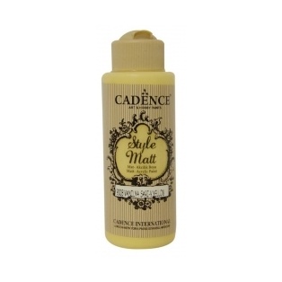Akrüülvärv Style Matt 120ml/ 9008 vanilje kollane