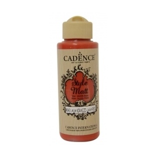 Akrüülvärv Style Matt 120ml/ 9043 lava red