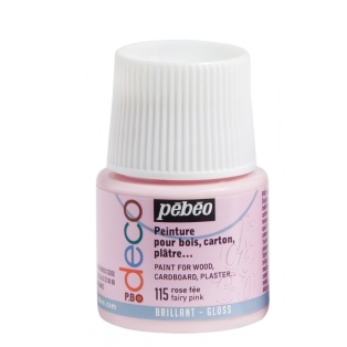P.BO Deco-Painting glossy colour 45ml/ 115 fairy pink