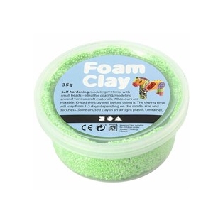 Modelleerimismass Foam Clay 35g/ neoon-roheline