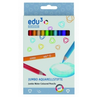 Jumbo Water Coloured Pencils