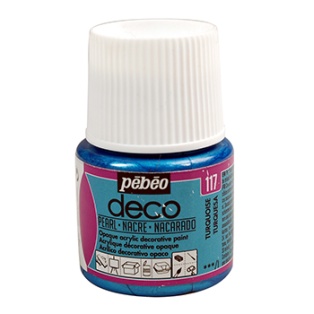 Akrüülvärv pärlmutter 45ml Deco/ 117 turquoise