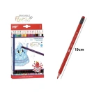 Colour Pencil with eraser 18pcs