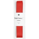 Polyester ribbon, red