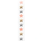 Mini Stickers Star neon-silver-gold 80pcs