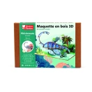 3D Wood Construction/ Plesiosaurus+decor