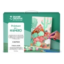 Painting by numbers 20x30cm Cactus