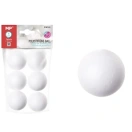 Polystyrene Ball d-4cm, 6pcs 