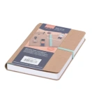 Mixed media märkmik A5, 48l, sisu valge, 240gr