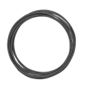 Alumiiniumtraat 3mm x 3m / must