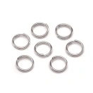 Ühendusrõngad (topelt) 6mm hõbedane 50tk