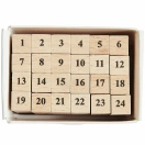 Mini stamp set numbers 1-24