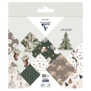 Origami Paper 15x15cm, 60sh Cosy Christmas chic