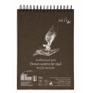 Watercolor pad 280gr, A4, 35sh spiral, brown