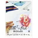 Watercolor pad STAR T, A6 20sh, 240gr