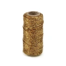 Nöör, metallik kuldne 25m