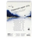Akvarellipaberiplokk "SMLT Art" A4 Mix, 15l, spiraal