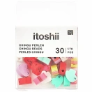 Chingu Sky beads 30pcs, 9–10 x 6.5–8 mm