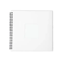 Albumi toorik 20x20cm, 25 lehte, naturaalne valge