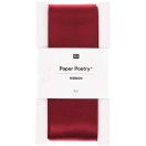 Satiinpael 38mmx3m/ tumepunane