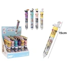 Pastapliiats Multicolor, 10 värvi, 0.7mm linnud-loomad