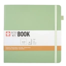 Märkmik Sakura 20x20cm, täpid sisu, 80l, pastellroheline