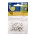 Karabiinhagid 14mm 16tk, hõbedased