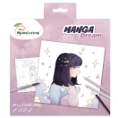 Värviraamat 20x25,5cm 24l 250g/ Manga Dream