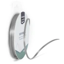 Satin Ribbon w 3mm, 10m/ silver