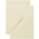 Kaardid ja ümbrikud B6 10+10tk/ Ivory