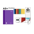 Exercise book A5+ lined 48sheets