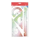 Plastic Ruler Set of 4