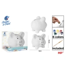 Piggy Bank h.8cm, l-13cm