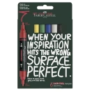 Acrylic markers Faber-Castell "Multimark Basic Set"