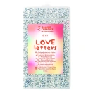 Letter mix pearls,  Love letters