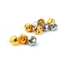 Metal bells 13mm, 10pcs mix