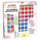 Vesivärvide komplekt 71 osa, Alpino