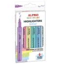 Box of 6 Glitter Color Experience Highlighters