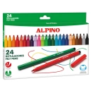 Felt pens 24pcs, Alpino