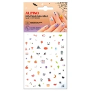 Alpino Halloween Self-Adhesive Nail Stickers