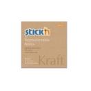 Sticky Notes 76x76mm, kraft