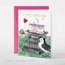 Greeting card B6/ JUST LOVE YOU