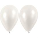 Balloons d-23cm, 10pcs/ white