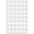 Self-adhesive labels, round 19mm white, 378pcs 
