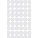 Self-adhesive labels, round 19mm white, 378pcs 