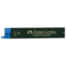 Mehaanilise pliiatsi söed 0,7mm H, Faber-Castell Super-Polymer