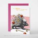 Greeting card B6/ SWEET Festive Time