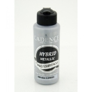 Acrylic Hybrid paint Metallic for Multisurface/ silver