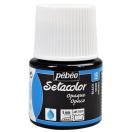 Setacolor Opaque 45ml/ 19 black lake