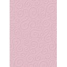 Embossed Card Milano A4 pink